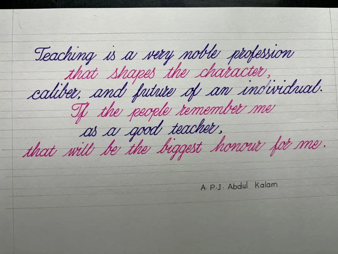 Calligraphy & Handwritting Classes 3